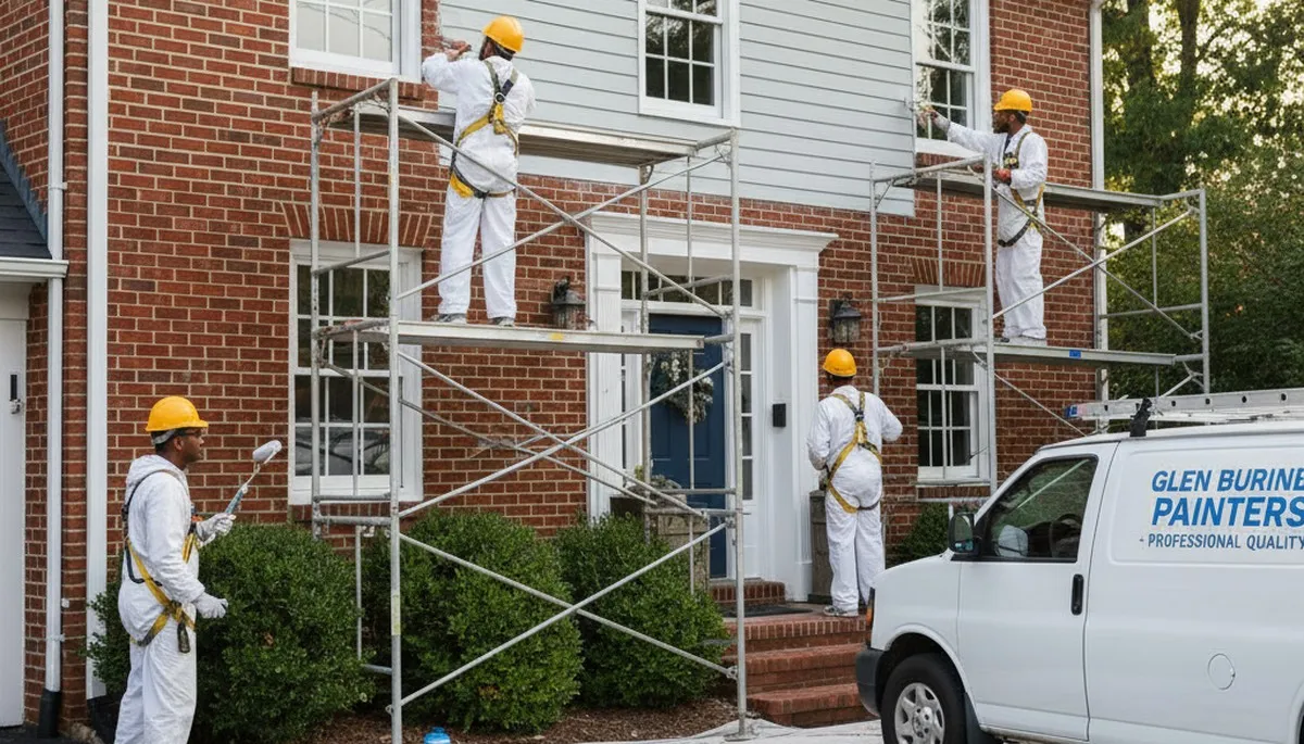 Professional Baltimore, MD painting service for residential and commercial interior and exterior projects