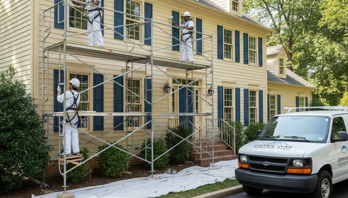 Baltimore, MD painting contractor offering professional interior and exterior painting services