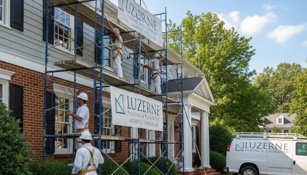 Baltimore, MD painting company providing interior and exterior house painting services