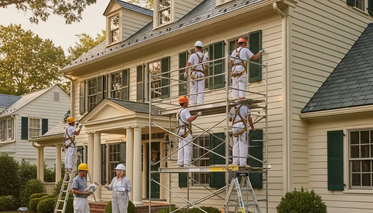 Baltimore, MD painting contractor serving homes and businesses with professional interior and exterior painting